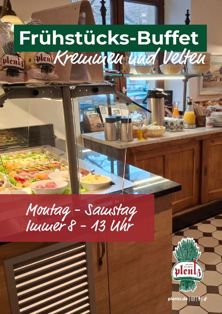 Frühstücks-Buffet in Kremmen und Velten
