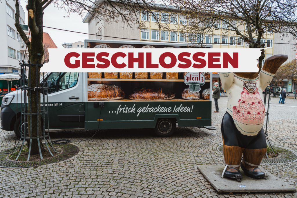 Unser Verkaufswagen ist vom 27. bis 31. August nicht auf dem Spandauer Markt.